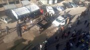 ببینید | ویدیوی جدید از لحظه انفجار تروریستی دوم روز گذشته در کرمان