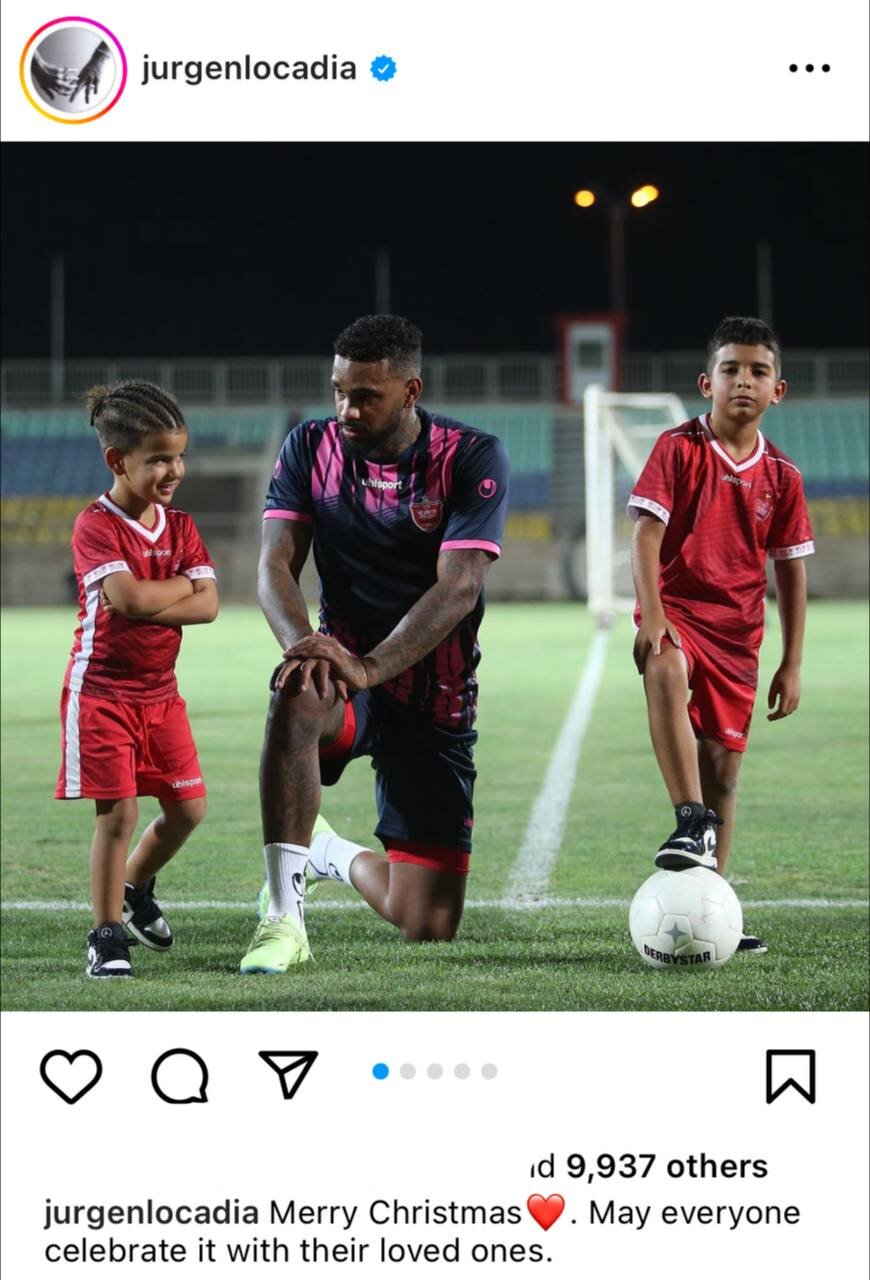 عکس| بیتابی ماشین گلزنی برای بازگشت به پرسپولیس