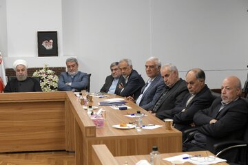 دیدار حسن روحانی با استانداران دولتش / نوبخت، رحمانی فضلی و واعظی هم آمدند + عکس