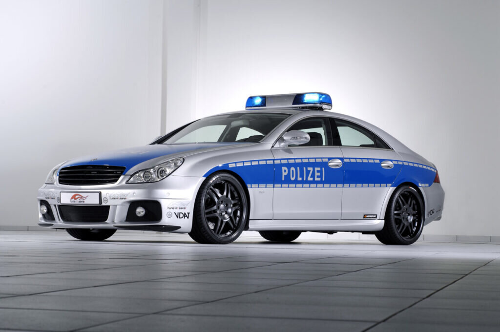 خودروی پلیس جدید بنز در آلمان که فرار از دست آن امکان ندارد