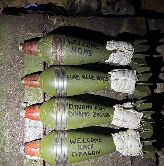 عکس| عجیبترین خوشحالی دنیای فوتبال با خمپاره!