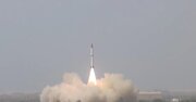 ببینید | اولین تصاویر از آزمایش موشک بالستیک توسط ارتش پاکستان