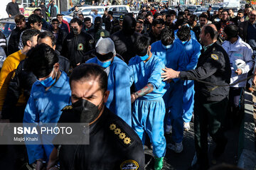 بازسازی صحنه جرم عاملان حمله به دو مرکز درمانی در جنوب تهران