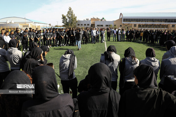 تشییع پیکر «ملیکا محمدی»