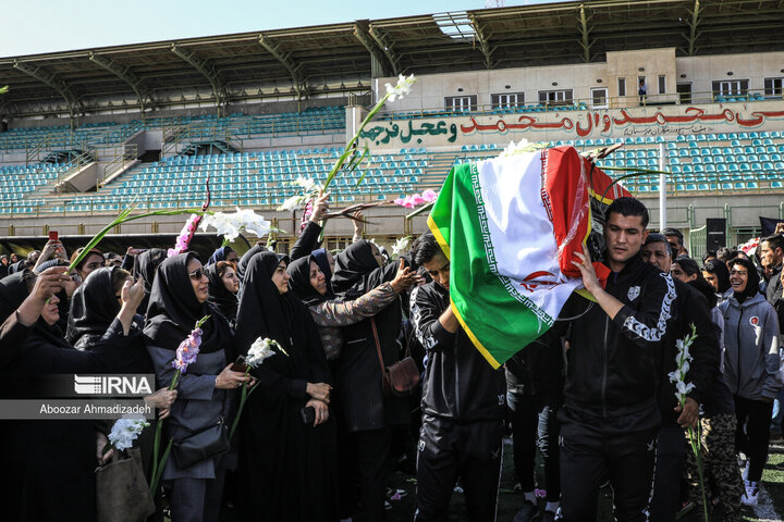 تشییع پیکر «ملیکا محمدی»