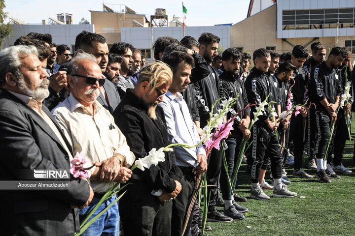 تشییع پیکر «ملیکا محمدی»