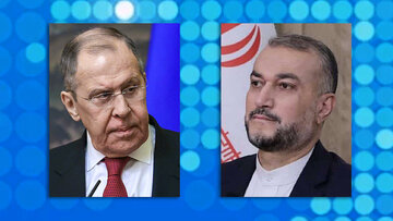 Amir-Abdollahian, Lavrov confer on UK, US attacks on Yemen