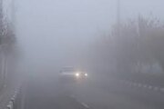 ببینید | مه شدید در کرمانشاه؛ ۳ پرواز لغو شد!