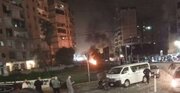ببینید | لحظه شنیده شدن انفجار حاصل از حمله پهپادی اسرائیل به دفتر حماس در ضاحیه