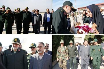 فرماندهی انتظامی کشور وارد خرم آباد شد