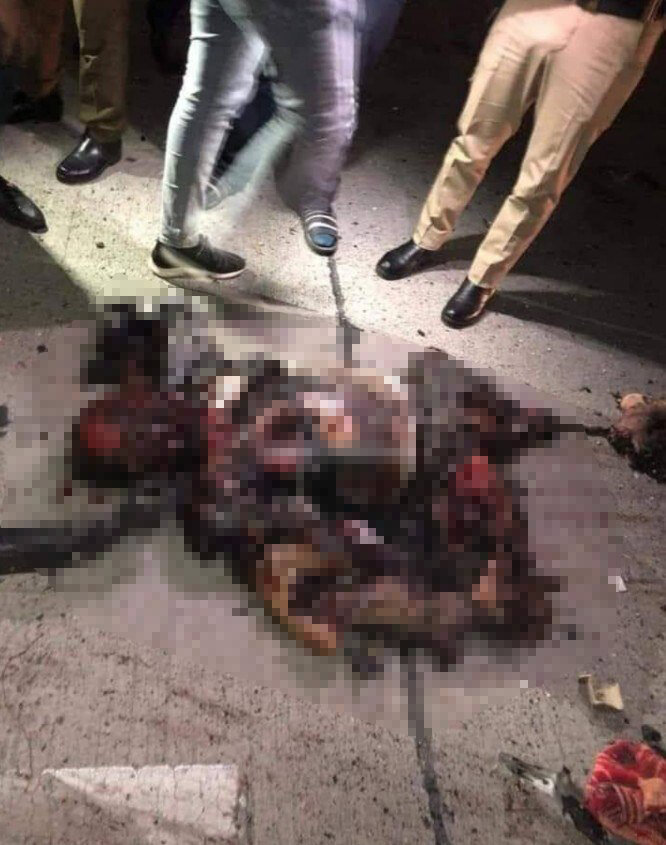 اولین تصاویر منتشر شده از پیکر شهید صالح العاروری