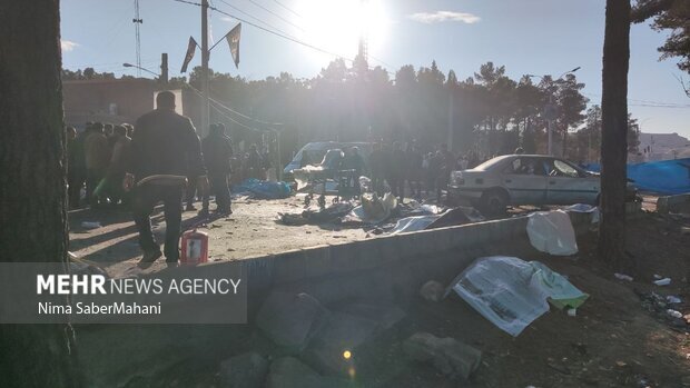تصاویری جدید از حمله تروریستی کرمان