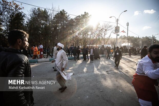 تصاویری جدید از حمله تروریستی کرمان