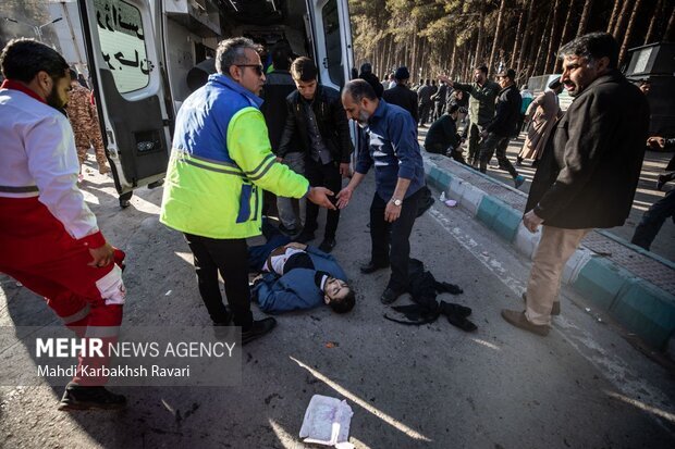 تصاویری جدید از حمله تروریستی کرمان