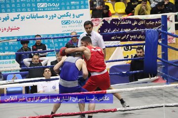 مسابقات بوکس قهرمانی کشور
