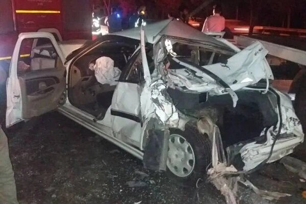 - تصادف زنجیره‌ای در اتوبانی در تهران