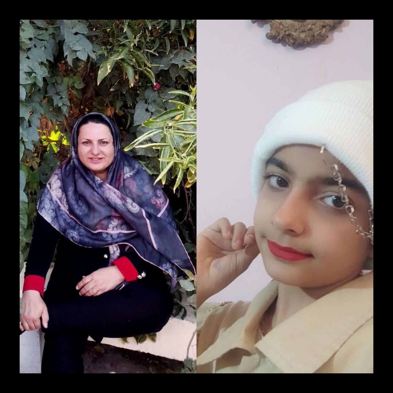 تصاویری تلخ از ۲ مادر و ۲ دختر شهید شده در حمله تروریستی کرمان