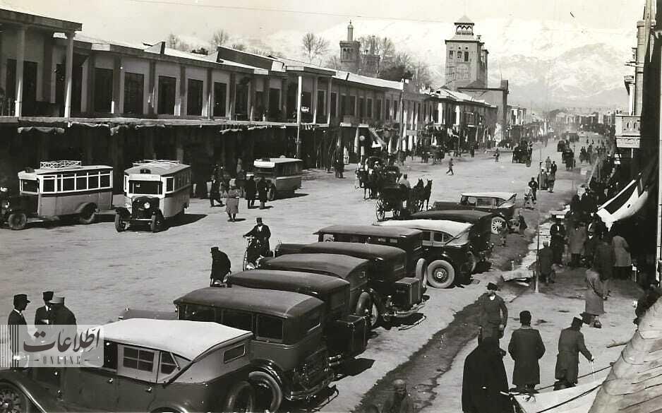 خیابان ناصرخسرو تهران؛ ۹۰سال قبل!/ عکس