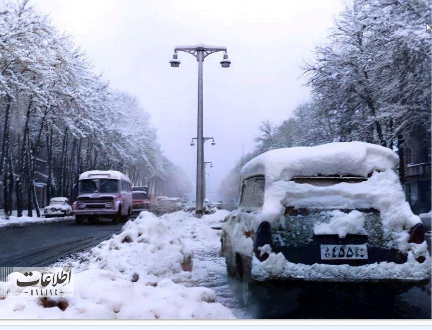 تهران یخ زد؛ مرده‌ها روی زمین ماندند!/ عکس