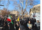 راهپیمائی و تجمع مردم همدان در محکومیت حادثه تروریستی کرمان