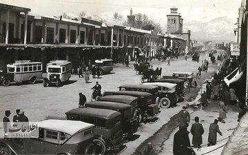 عکس تاریخی از ۲ خیابان اصلی تهران ۹۰ سال قبل!
