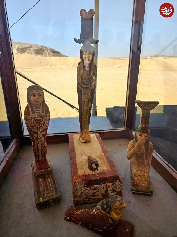 ردپای سیمسون‌ها بر روی تابوت ۳هزار ساله مصری!/ عکس