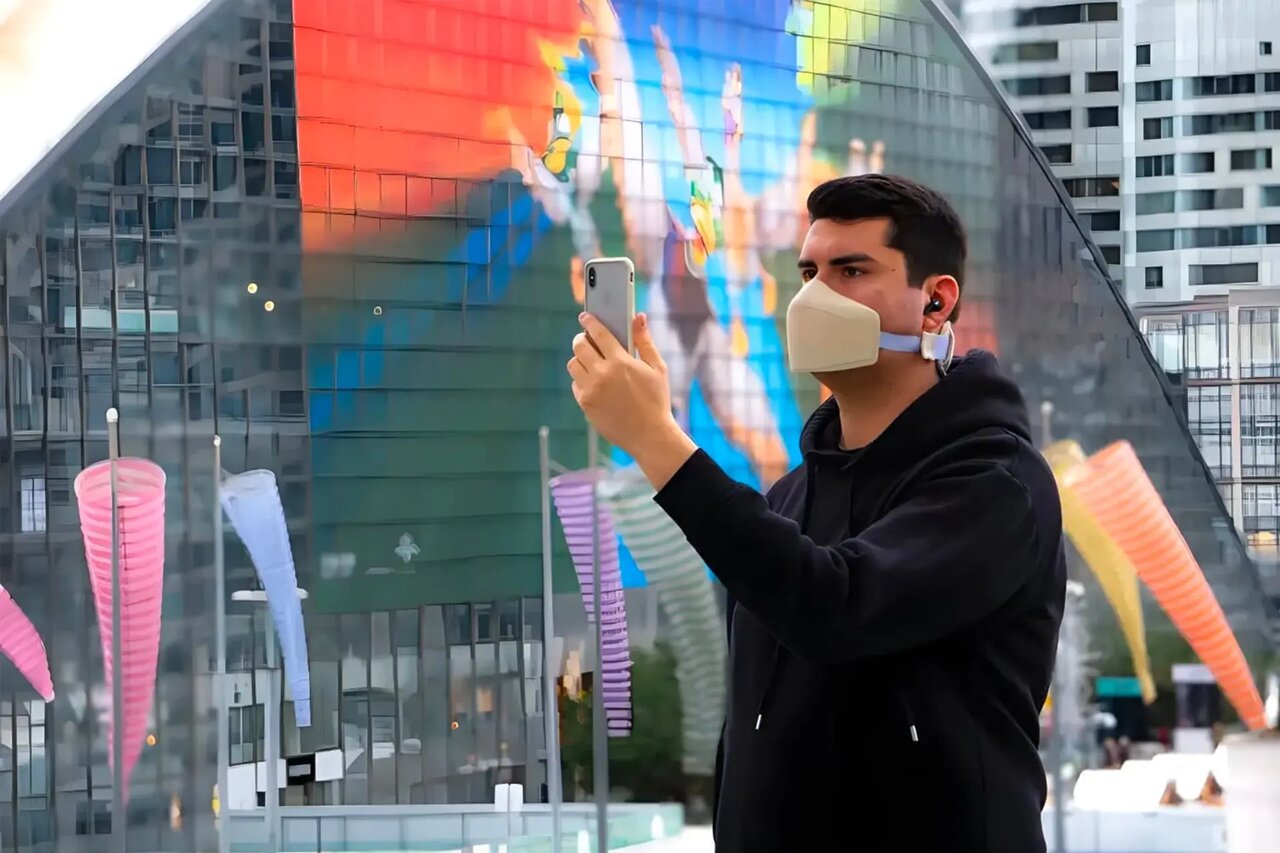 پوزهبندی که برای انسانها طراحی شدهاست!/ عکس