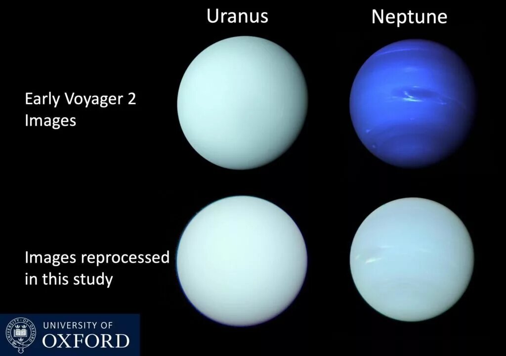 تا الان رنگ واقعی نپتون و اورانوس را ندیده بودید!