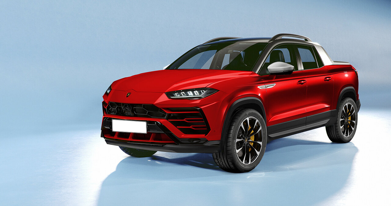 اگر لامبورگینی وانت بسازد / عکس