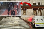ببینید | اولین ویدیو از حمله به امام جماعت مسجد فاتح استانبول با چاقو