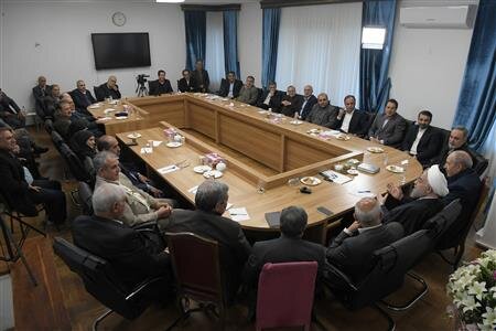 جدیدترین تصاویر از حسن روحانی در یک مراسم