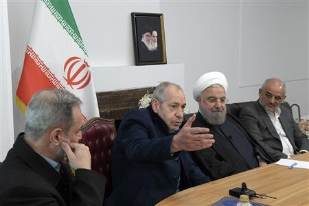 جدیدترین تصاویر از حسن روحانی در یک مراسم