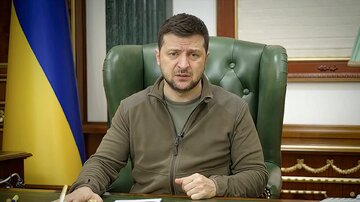 «زلنسکی» فرمانده ارتش اوکراین را برکنار کرد