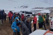 ببینید | عملیات جستجو و نجات کوهنوردان مفقودی در ارتفاعات رندوله اشنویه