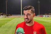 ببینید |  مصاحبه سعید عزت اللهی در حاشیه تمرین تیم ملی ۴۸ ساعت پیش از تقابل با فلسطین