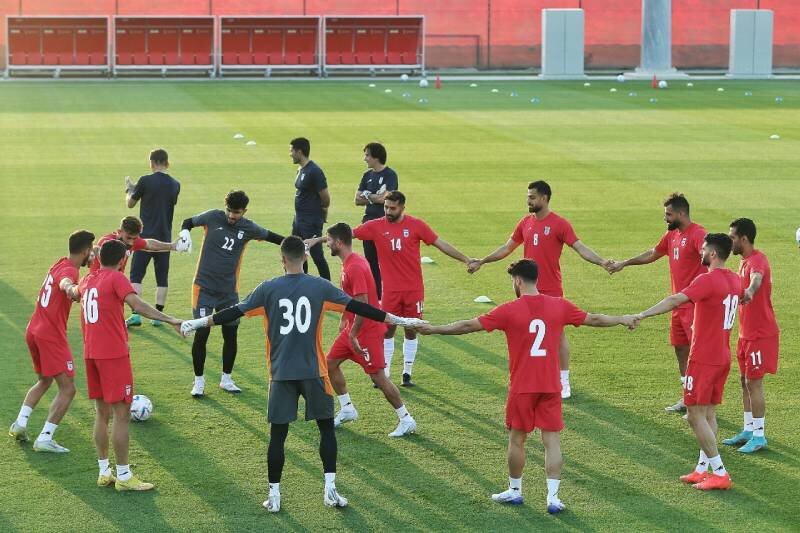 ببینید | تمرین تیم ملی ایران در دوحه برای تقابل با فلسطین