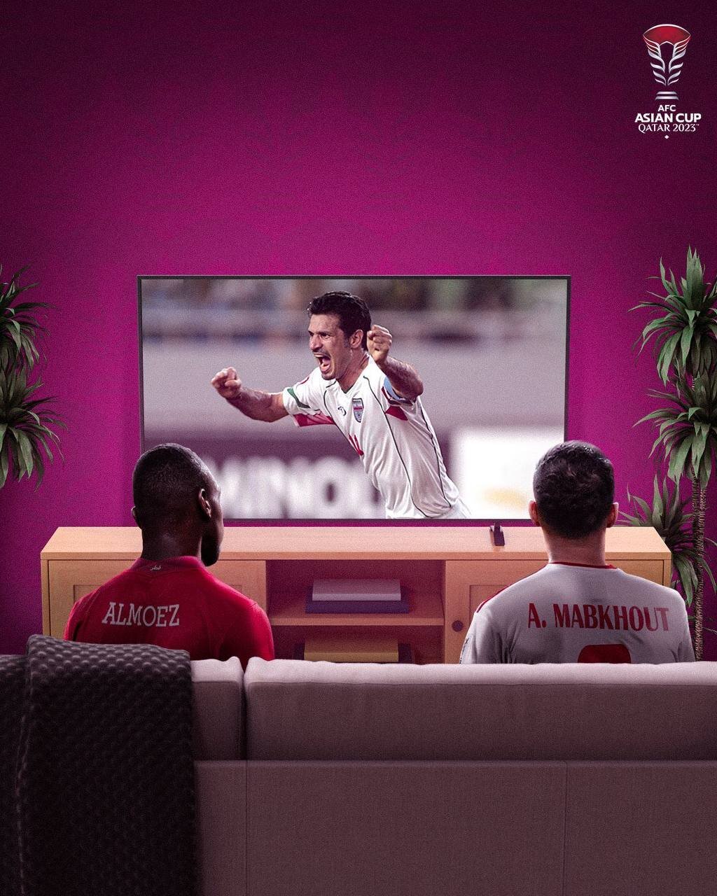 عکس| تهدید بزرگ علی دایی در قطر!