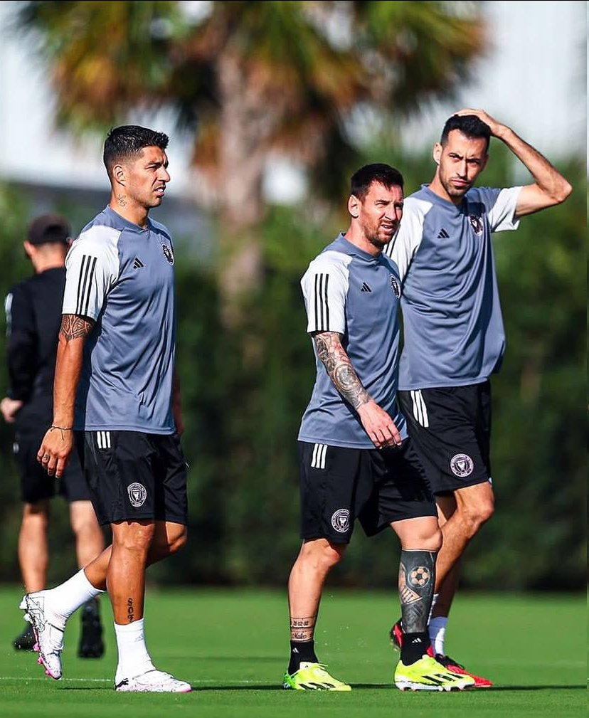 عکس | گنگ بارسلونا در میامی کامل شد