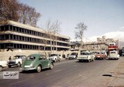 تهران قدیم| تصویری جالب از خیابان نادری تهران؛ ۷۷ سال قبل/ عکس