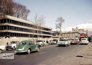 کوچه برلنِ تهران ۵۰ سال قبل این شکلی بود