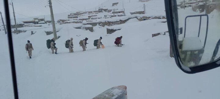 برف در محورهای مواصلاتی آذربایجان‌غربی