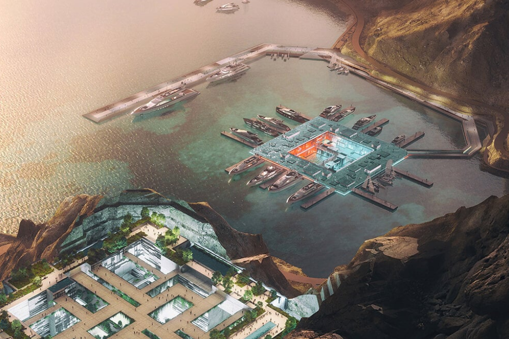 پروژه حیرتانگیز بنسلمان در دل دریا