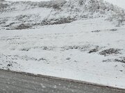 ارتفاع برف در محور اسالم به خلخال به ۲۰ سانت رسید/احتمال وقوع کولاک و بهمن در مناطق کوهستانی