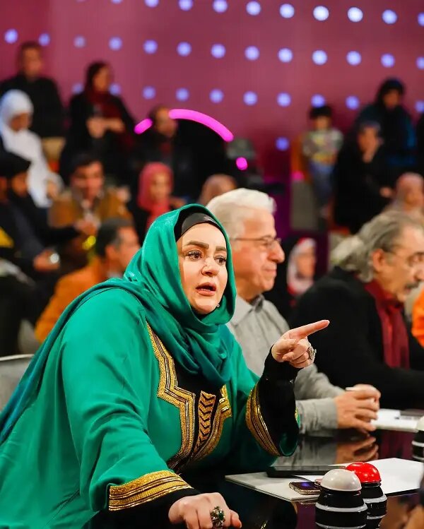 چهره جدید نعیمه نظام دوست بازیگر ساعت خوش