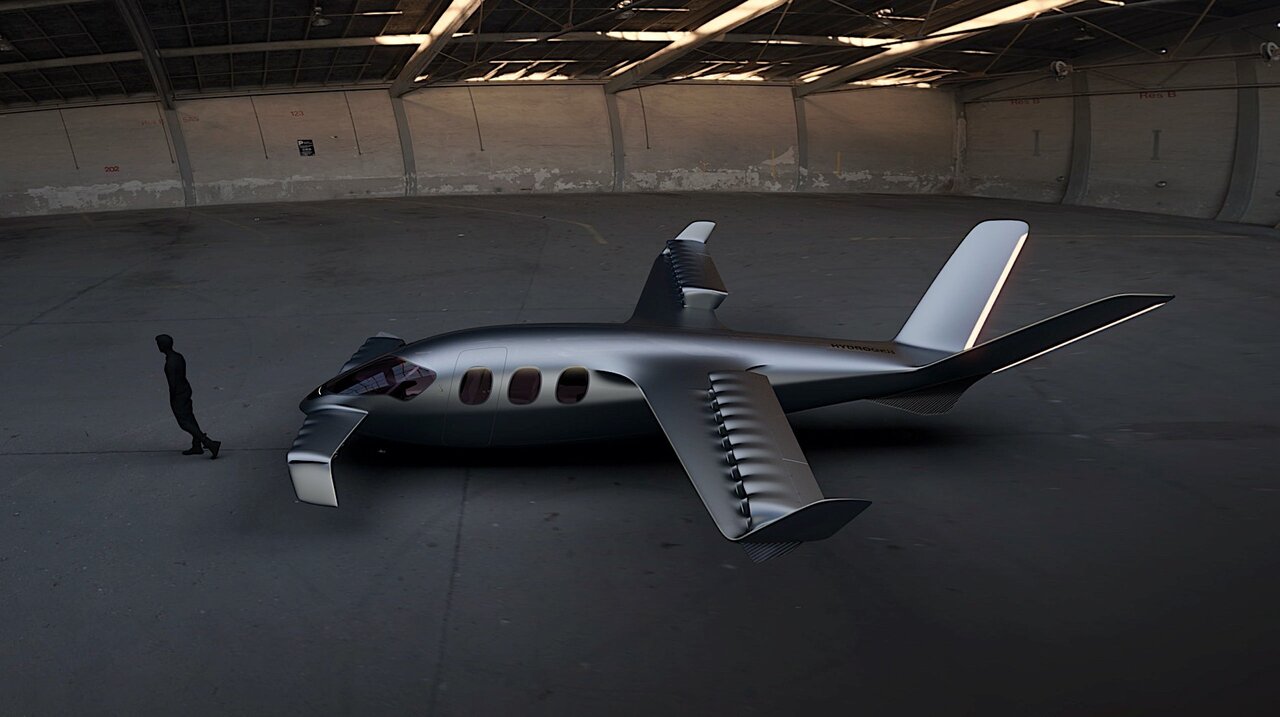 اولین هواپیمای عمودپرواز هیدروژنی دنیا رونمایی شد/ عکس