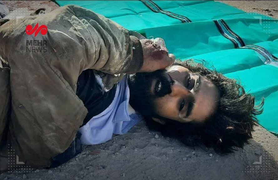 اولین تصاویر از هلاکت تروریست انتحاری در سیستان و بلوچستان