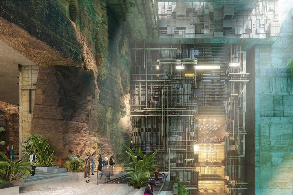 پروژه حیرتانگیز بنسلمان در دل دریا