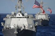 ببینید | انتشار تصاویر ادعایی از کشتی آمریکایی مورد هدف امروز در خلیج عدن