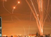 ببینید | عبور موشک از آسمان خرمشهر به سوی کنسولگری آمریکا در اربیل
