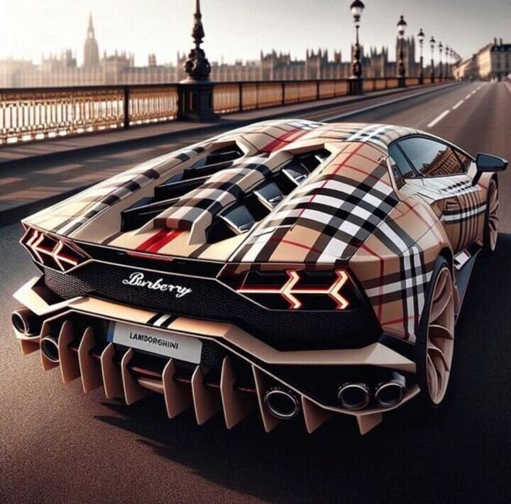 لامبورگینی هوراکان با طرح بربری!/ عکس